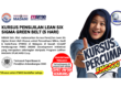 Kursus Pensijilan CSSC Lean Six Sigma Green Belt Percuma