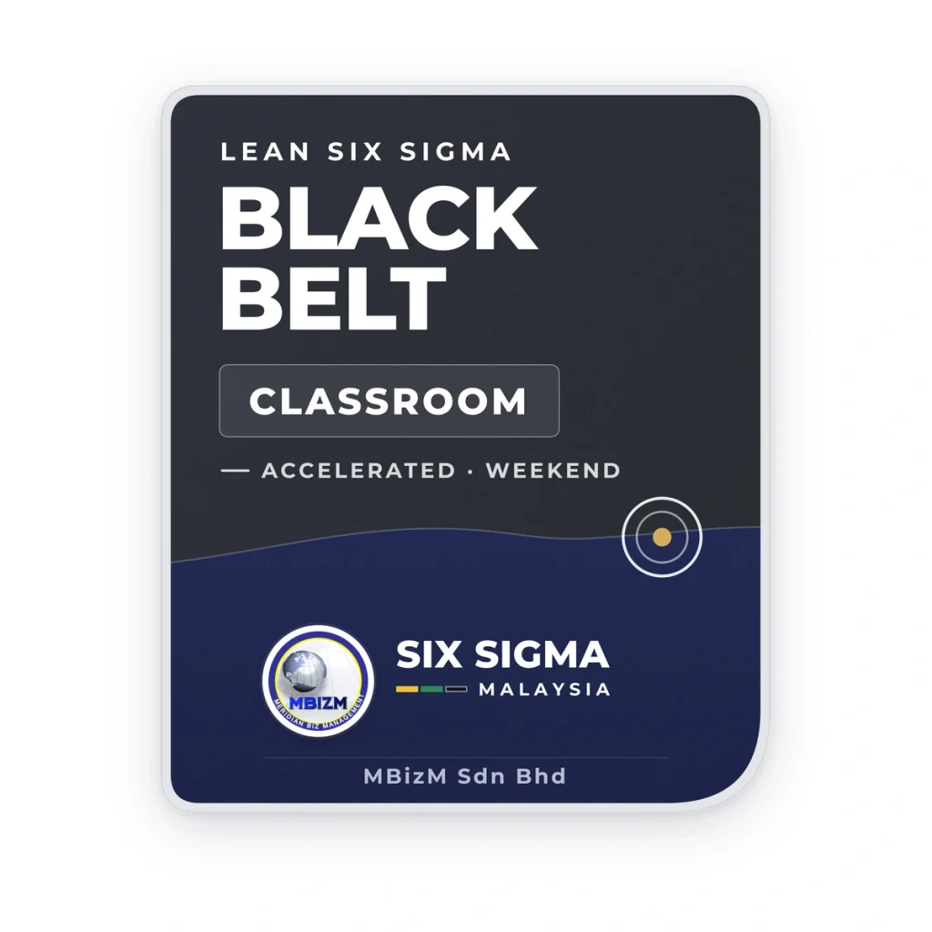 Lean Six Sigma Black Belt Accelerated Classroom Training (Weekend Classes)