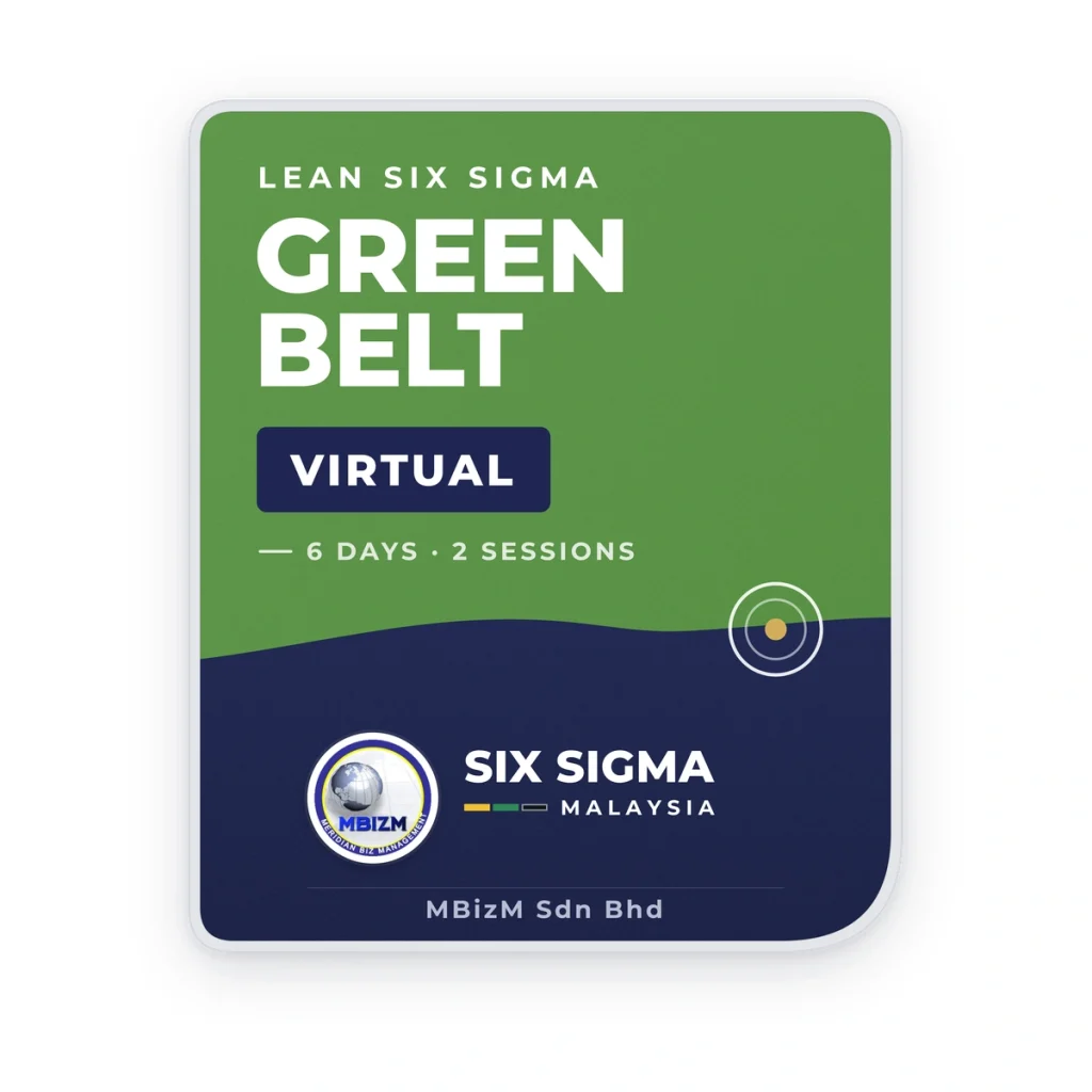 Lean Six Sigma Green Belt Instructor-Led Virtual Training