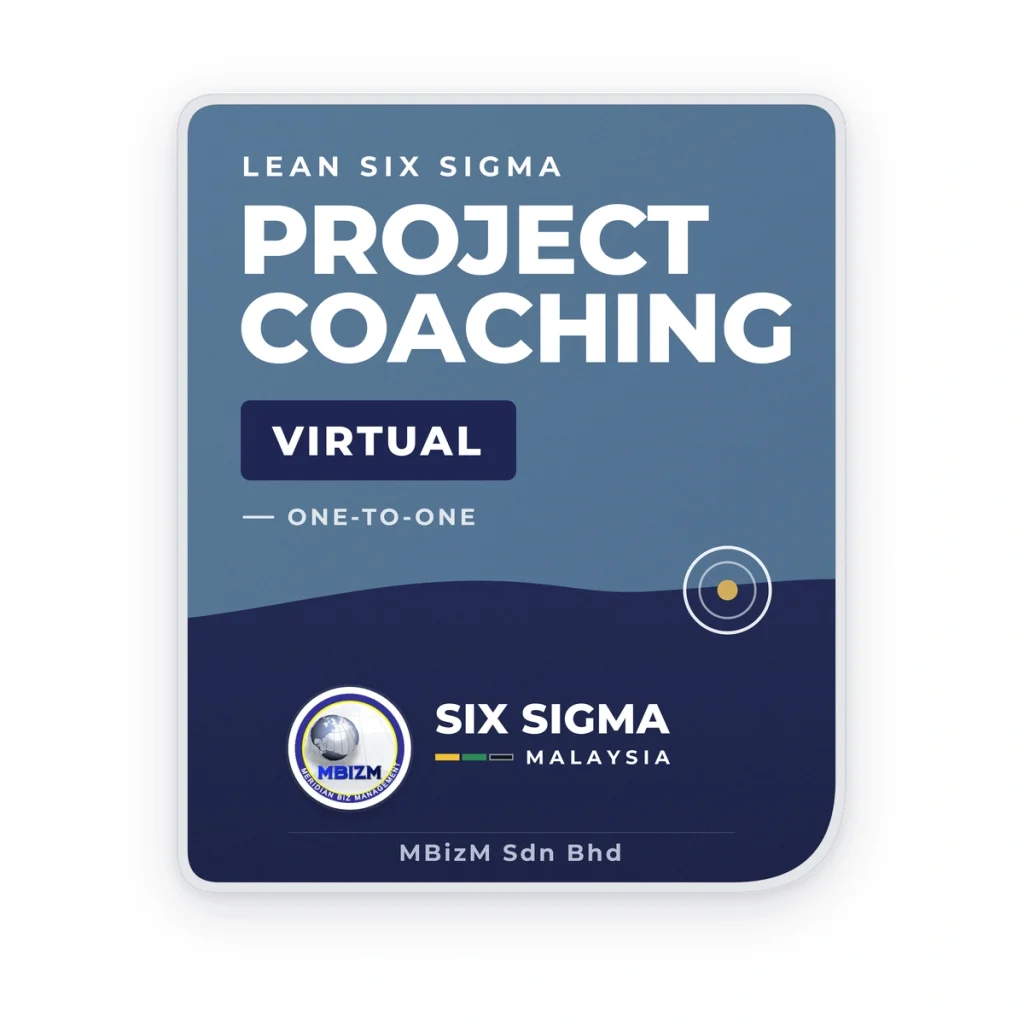 Lean Six Sigma Online Instructor-Led (Virtual) Project Coaching
