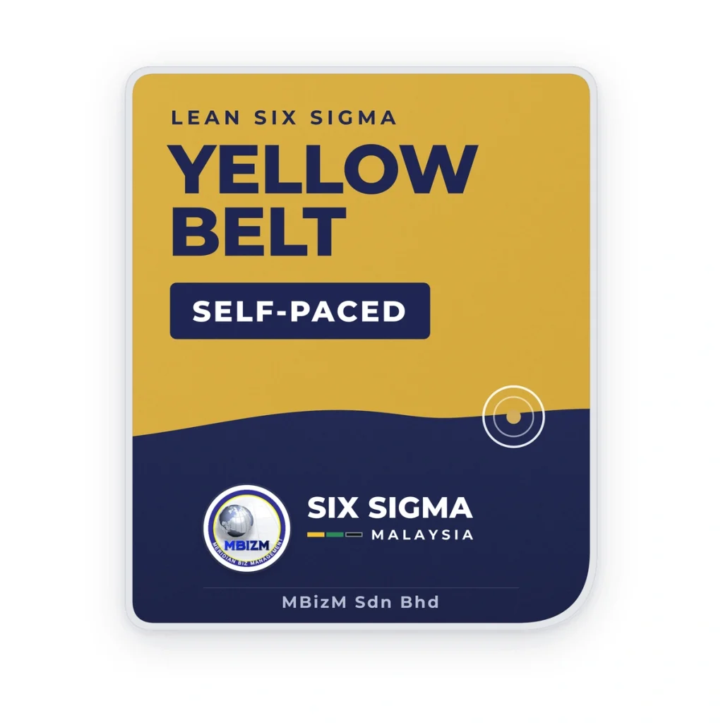 Lean Six Sigma Yellow Belt Online Training + Certification