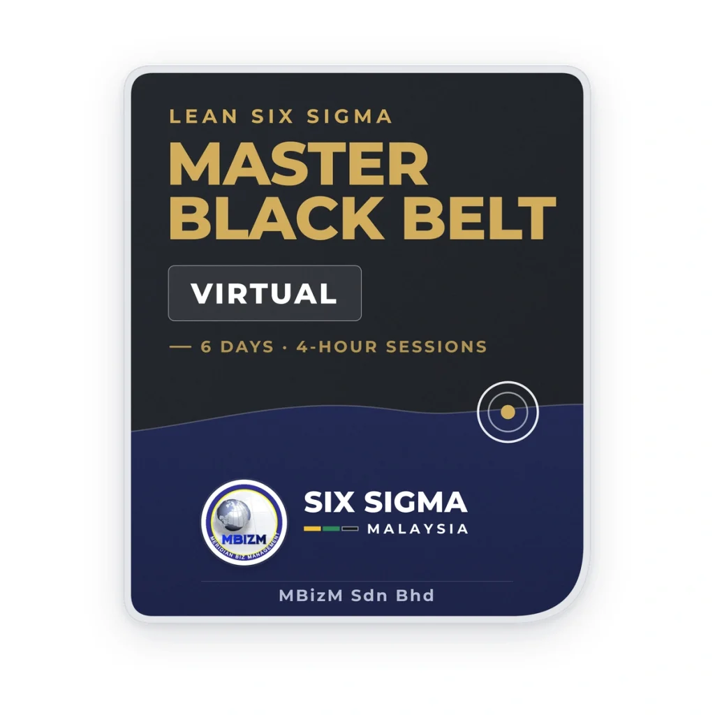 Master Black Belt Development Instructor-Led Virtual Training